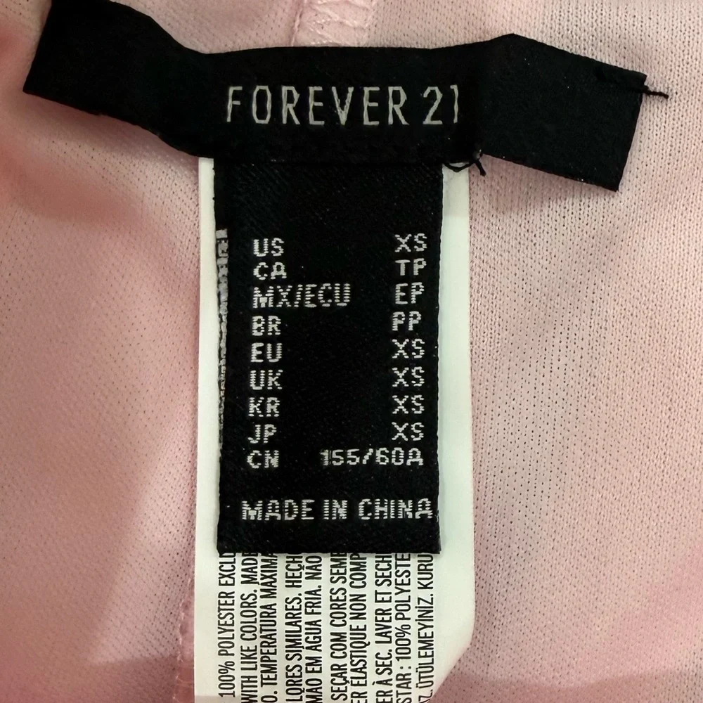 Forever 21 Pale Pink Pleated Mini Skirt - Picture 11 of 11